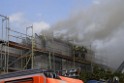 Dachstuhlbrand Koeln Poll Geislarerstr P144